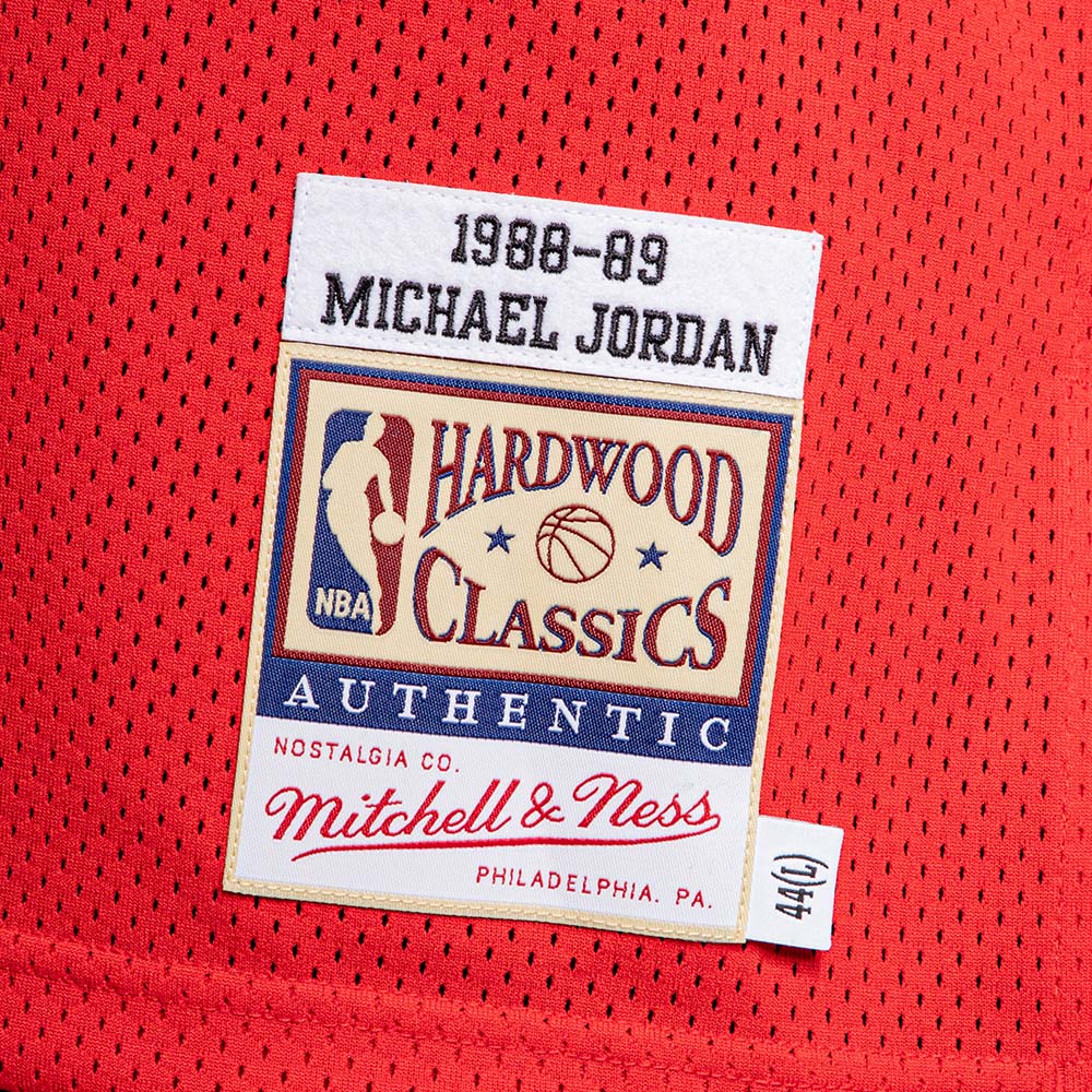 Polera Nba Authentic Bulls 88 Mj Mitchell And Ness