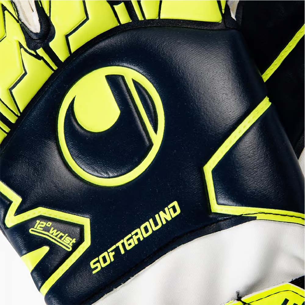 GUANTES FUTBOL UHLS SOFT RF AZ/MA/AM