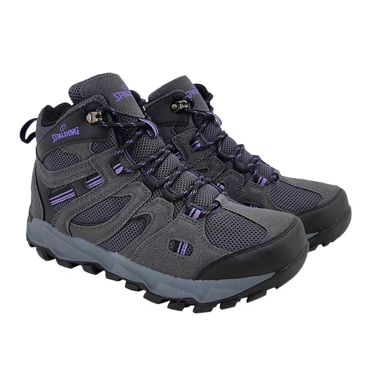 Botin outdoor mujer spalding zfc3010 negro morado
