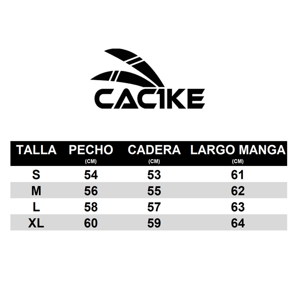 Polera Cac1ke Manga Larga Estampada Blanco