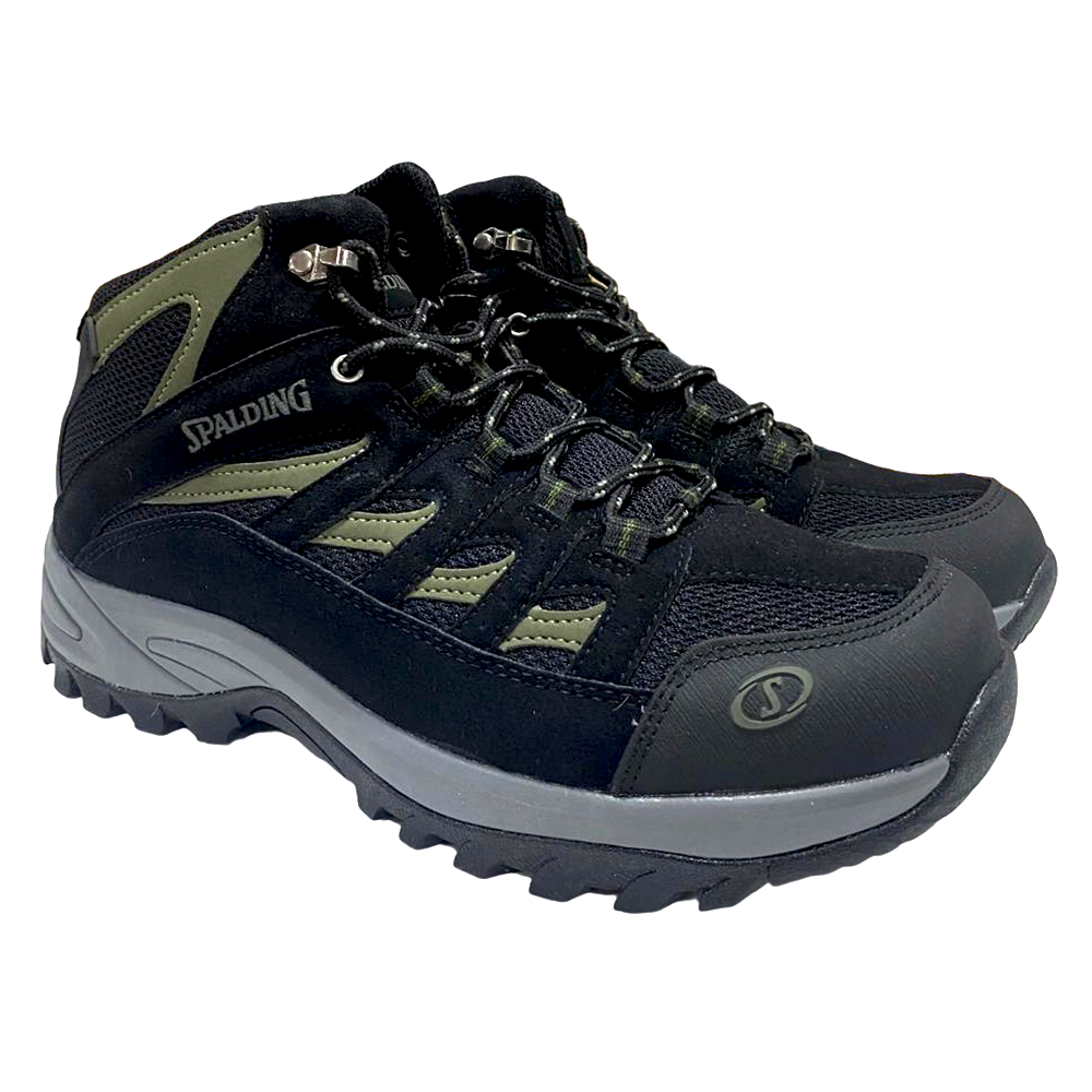 Zapatilla Botín Outdoor Hombre Spalding ZMC3043 Negro Verde