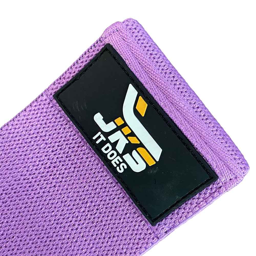 Bandas Elásticas 3 Pcs De Tela Con Bolso Pro Fitness Jks