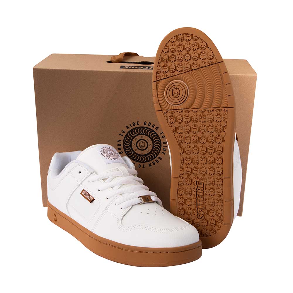 ZAPATILLAS SPITFIRE 360 TS HOMBRE BLANCO-CAFE