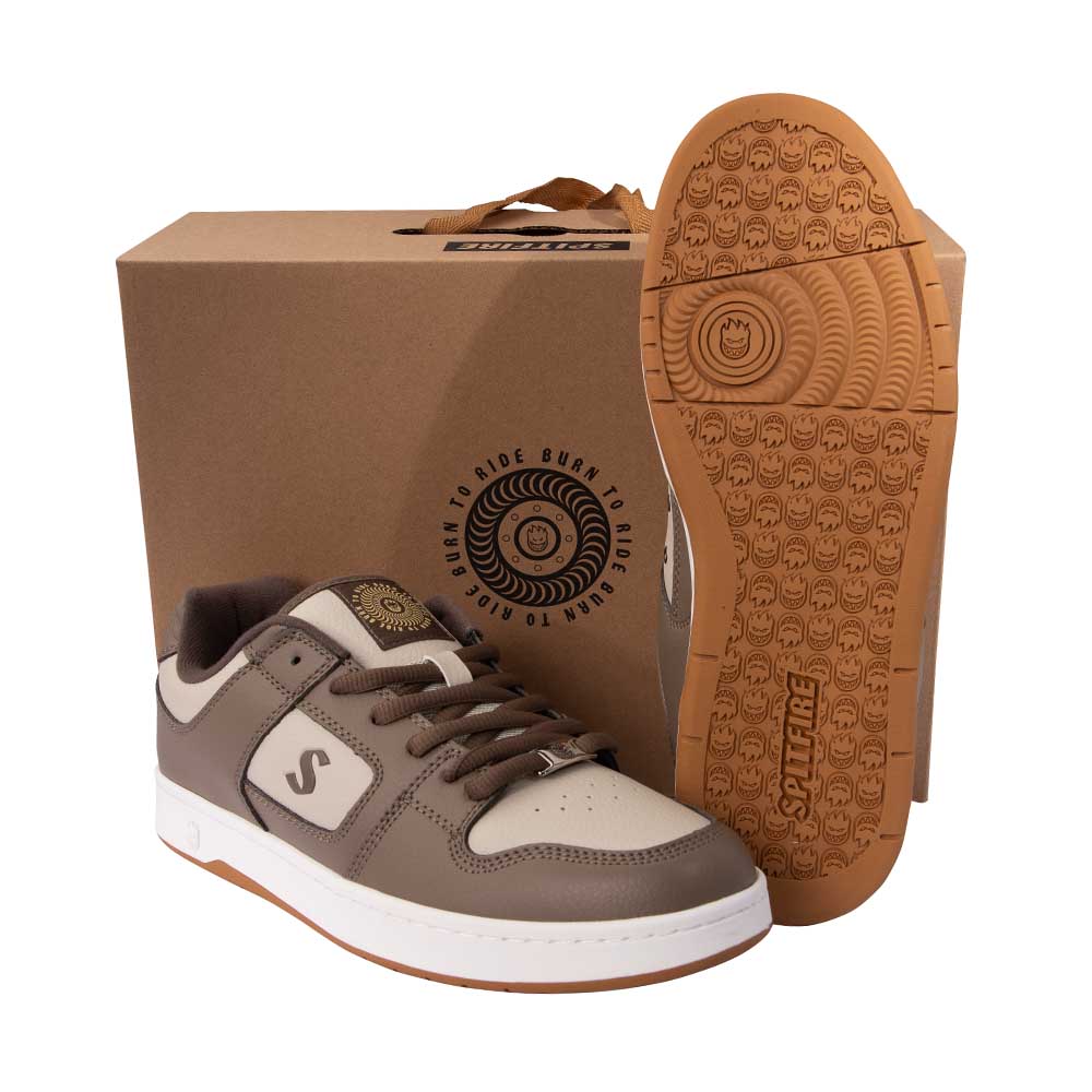 ZAPATILLAS SPITFIRE 360 SERIES  HOMBRE GRIS-CAFE