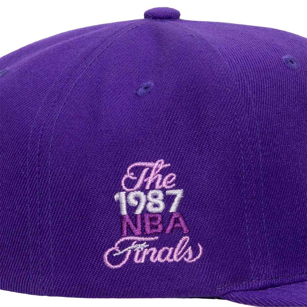 Jockey Gorro Snapback Monochromatic Los Angeles Lakers Mitchell And Ness