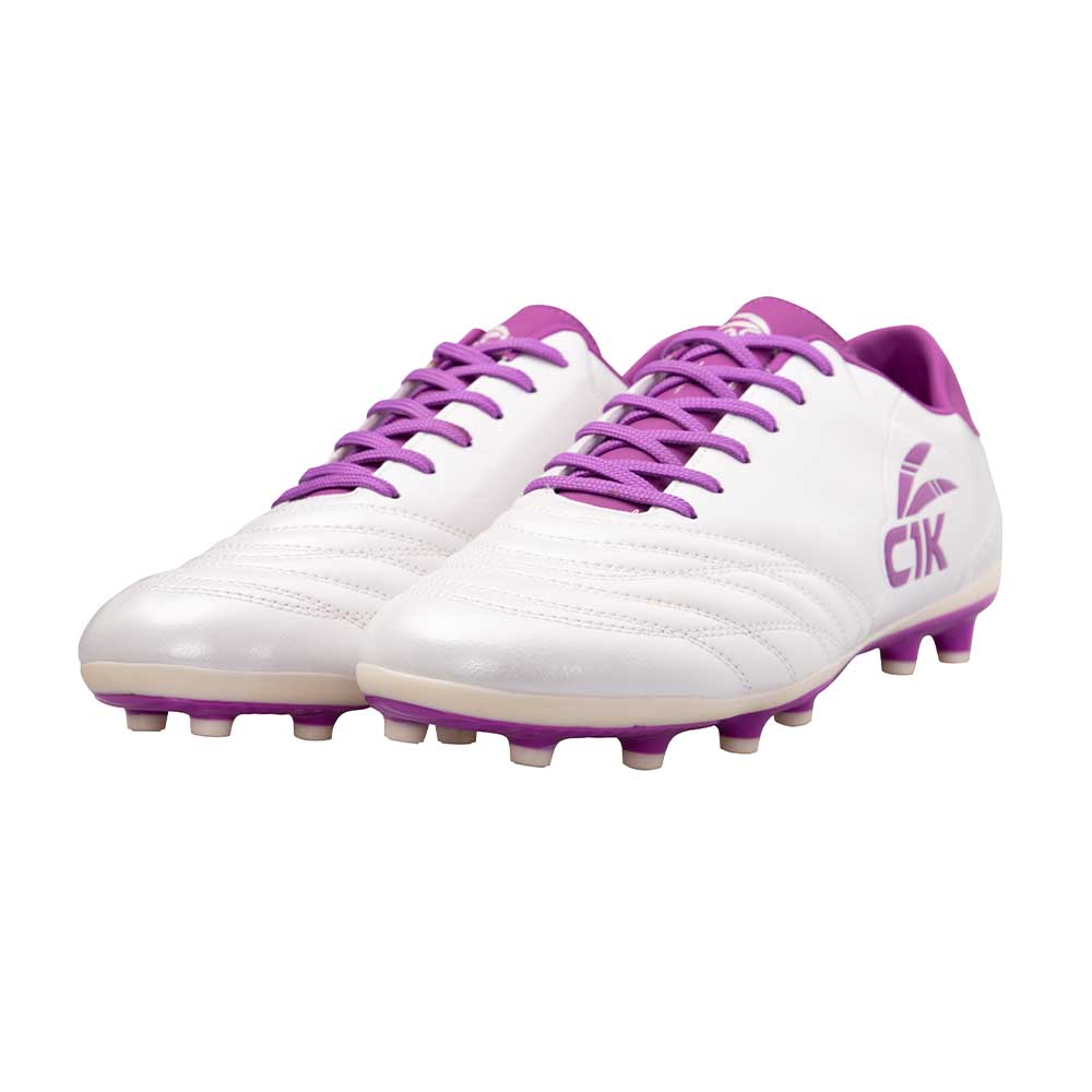 Zapatillas de futbol cac1ke de Hombre Finta Blanco – Morado