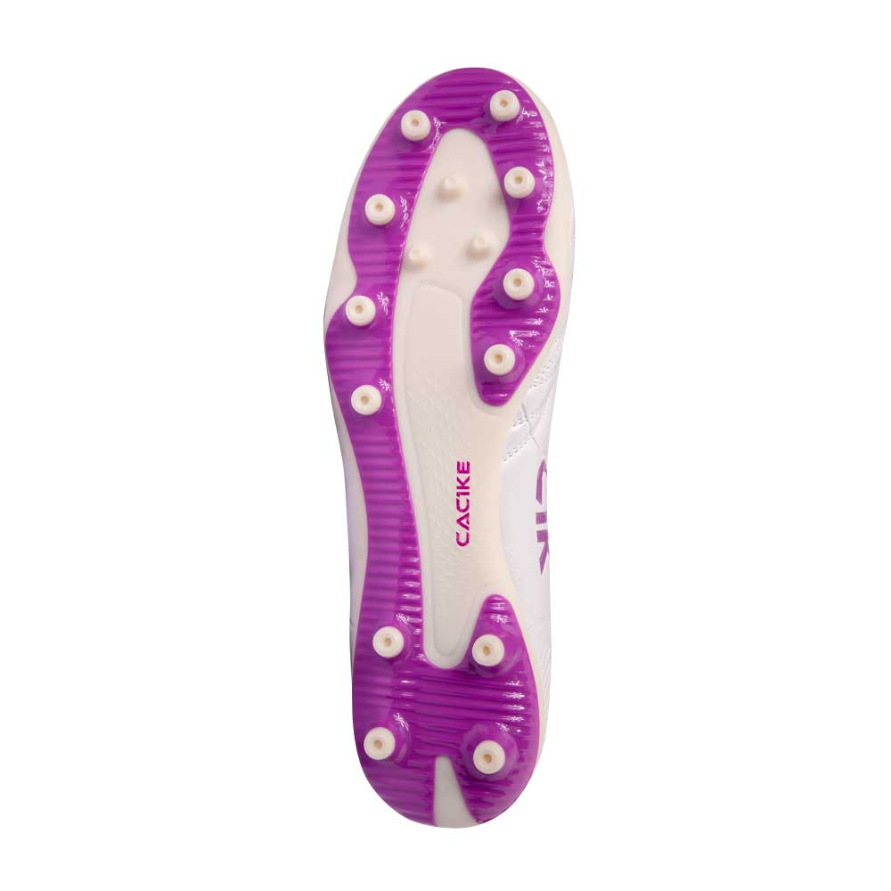 Zapatillas de futbol cac1ke de Hombre Finta Blanco – Morado