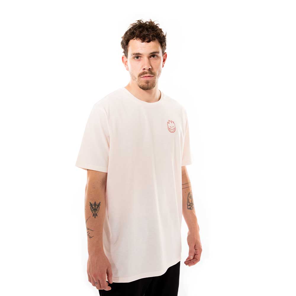 SPITFIRE POLERA MANGA CORTA Hombre Rosa Vortex