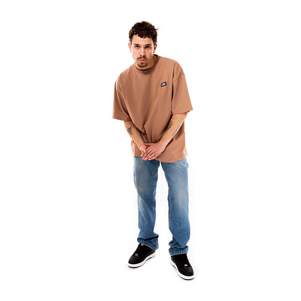 SPITFIRE POLERA MANGA CORTA Hombre Café Genderless