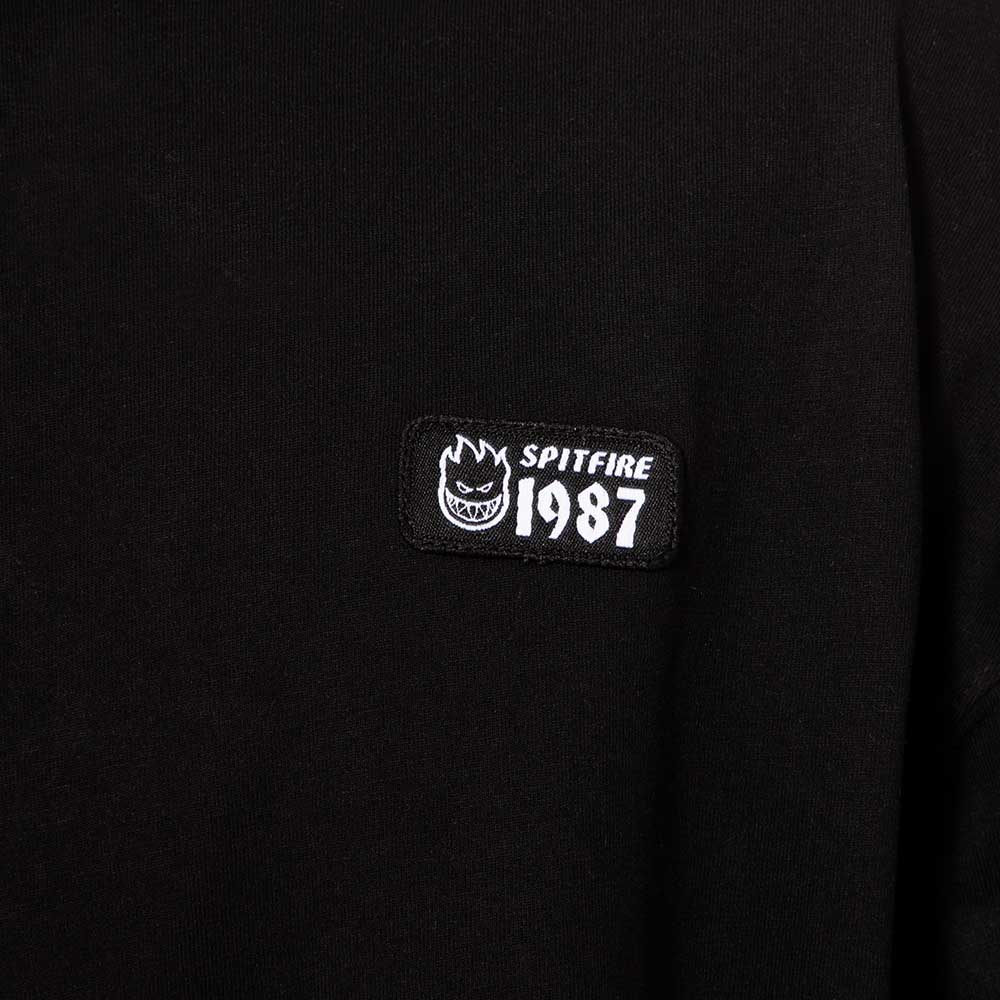 SPITFIRE POLERA MANGA CORTA Hombre Negro Genderless