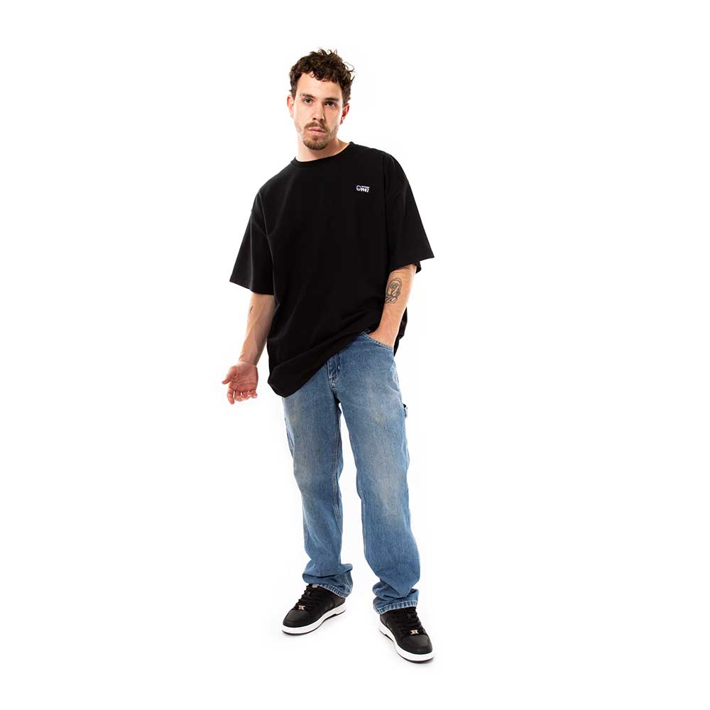 SPITFIRE POLERA MANGA CORTA Hombre Negro Genderless