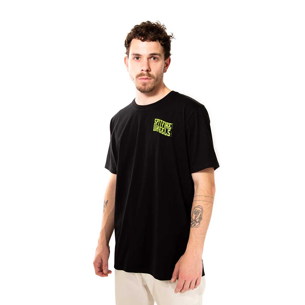 POLERA MANGA CORTA SPITFIRE HOMBRE NEGRO