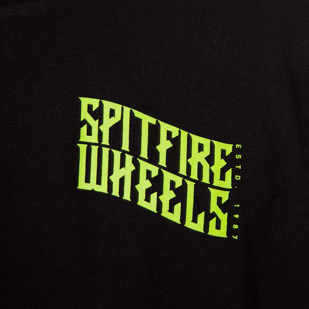 POLERA MANGA CORTA SPITFIRE HOMBRE NEGRO