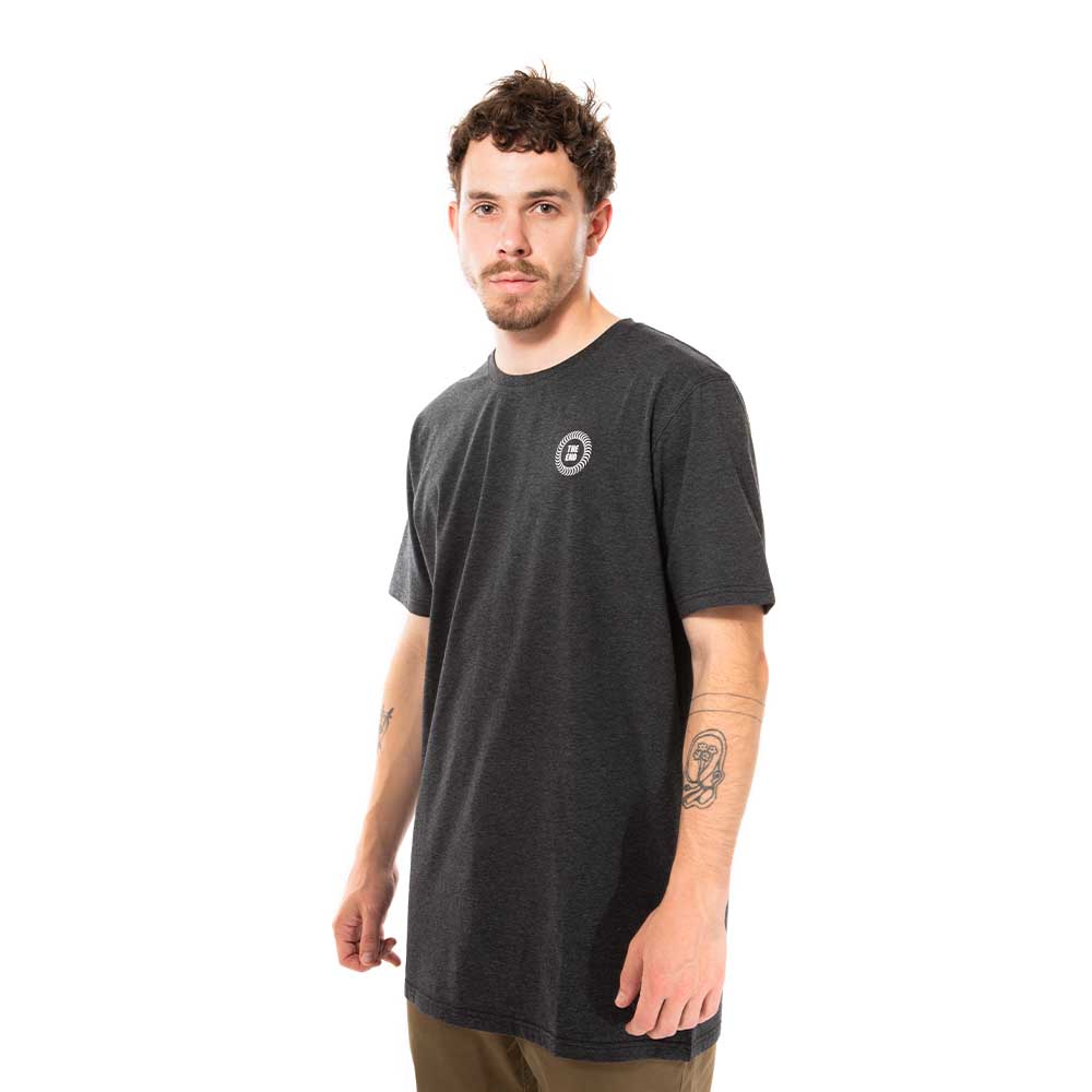 POLERA MANGA CORTA SPITFIRE HOMBRE GRIS OSCURO