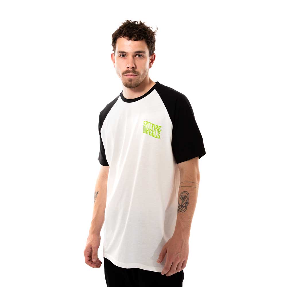 POLERA MANGA CORTA SPITFIRE HOMBRE BLANCO