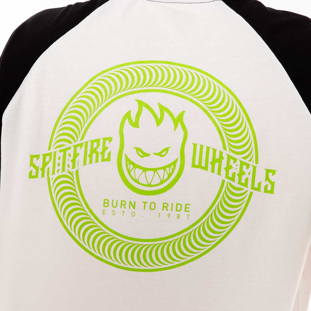 POLERA MANGA CORTA SPITFIRE HOMBRE BLANCO