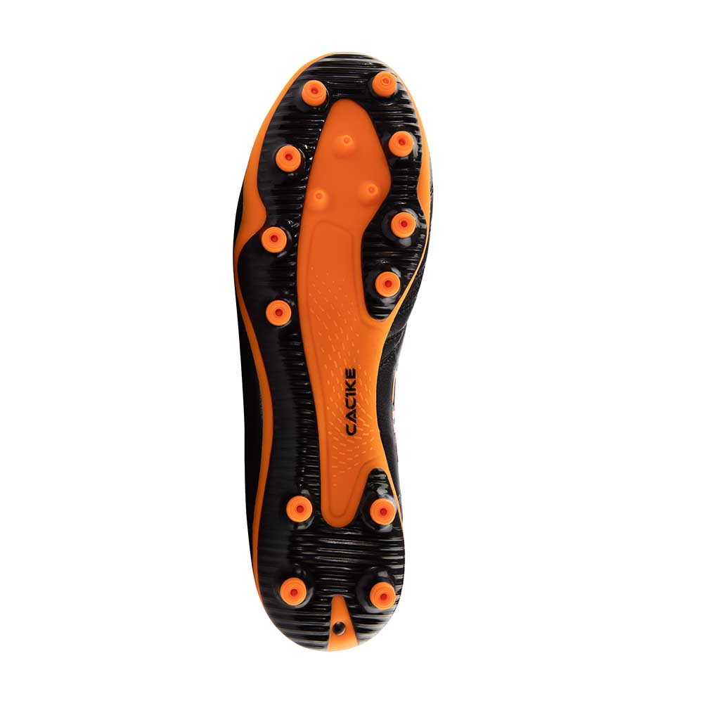 Zapatillas Hombre Futbol Negro Naranjo Finta Cac1ke