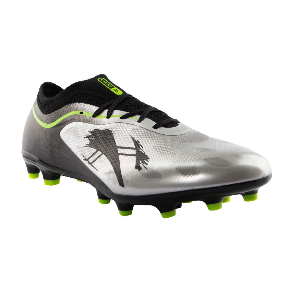 Zapatillas Hombre Futbol Negro Plateado Falcon Cac1ke