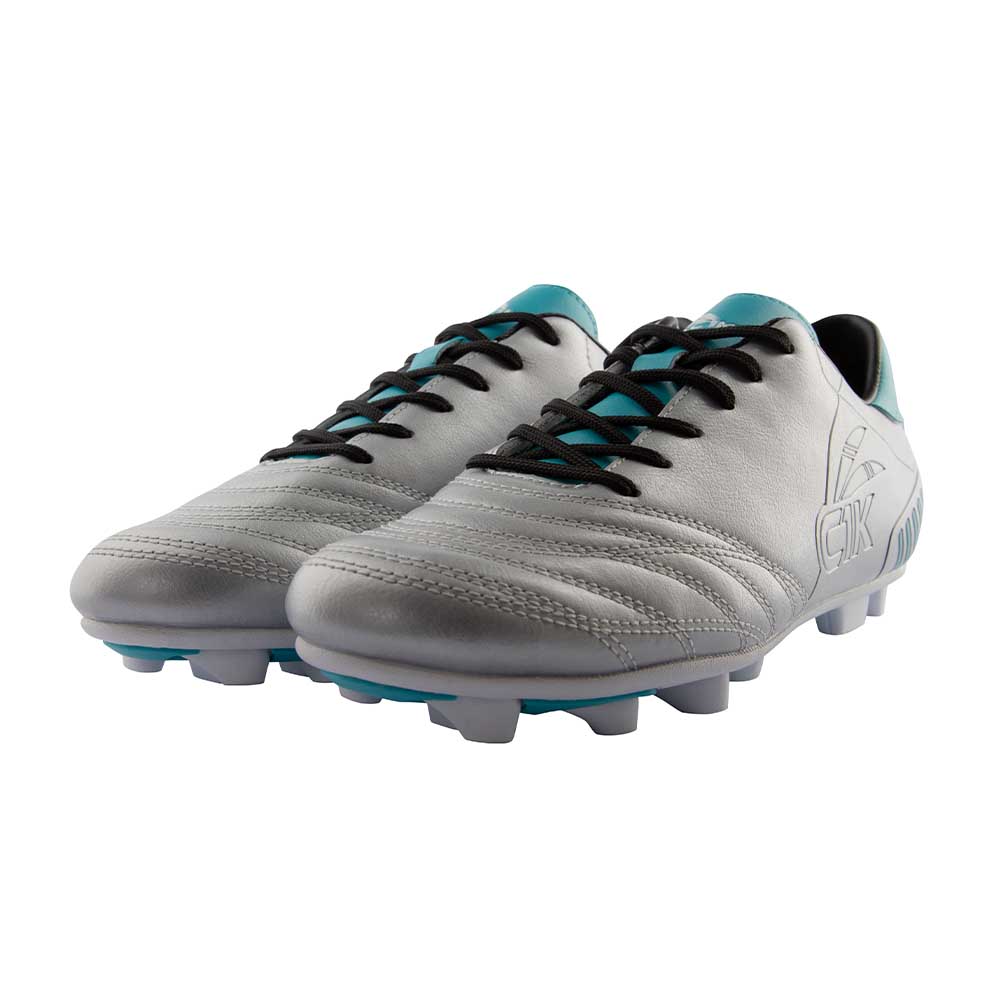 Zapatillas Hombre Futbol Plateado Celeste Finta Cac1ke