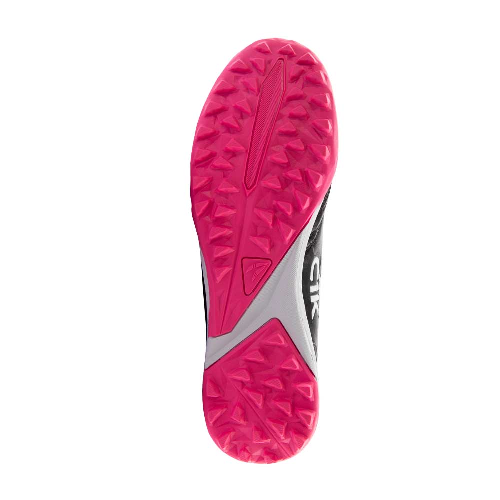 Zapatillas Hombre Baby Futbol Negro Rosado Finta Cac1ke