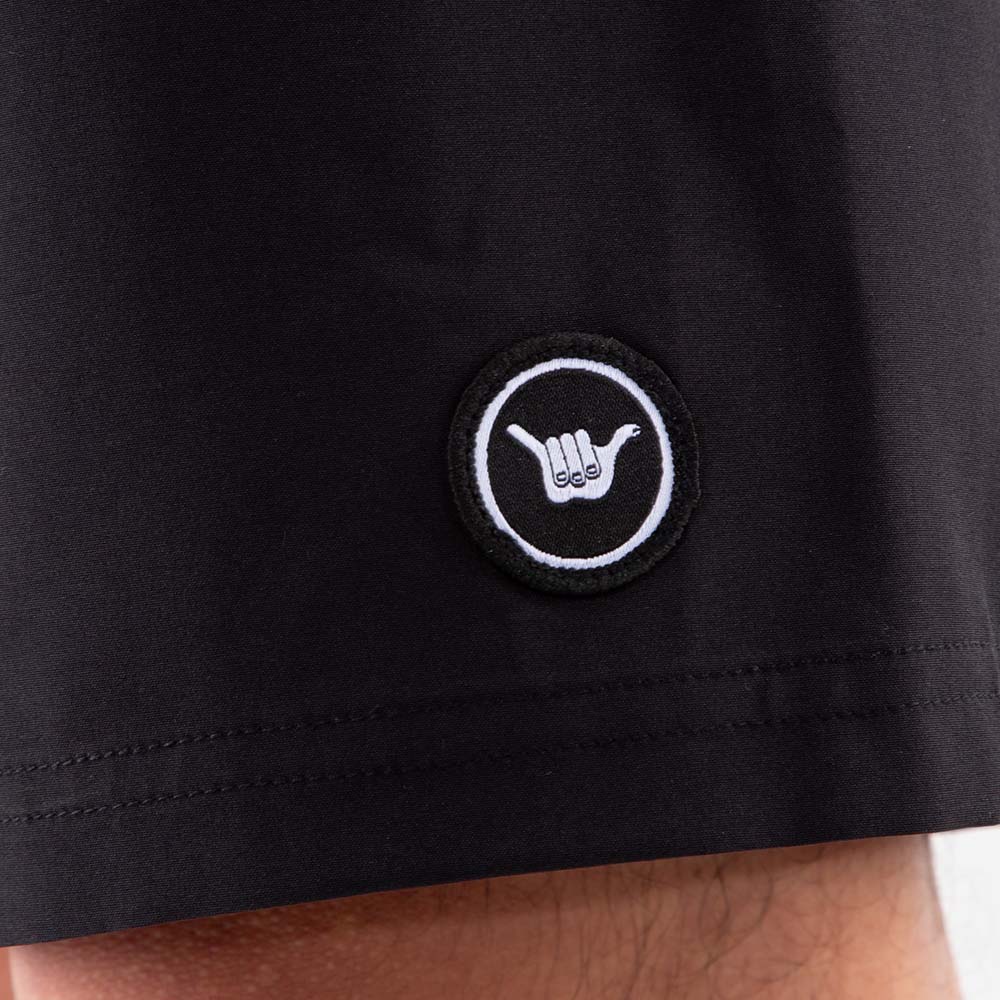 Traje De Baño Hombre Clean Negro Hang Loose