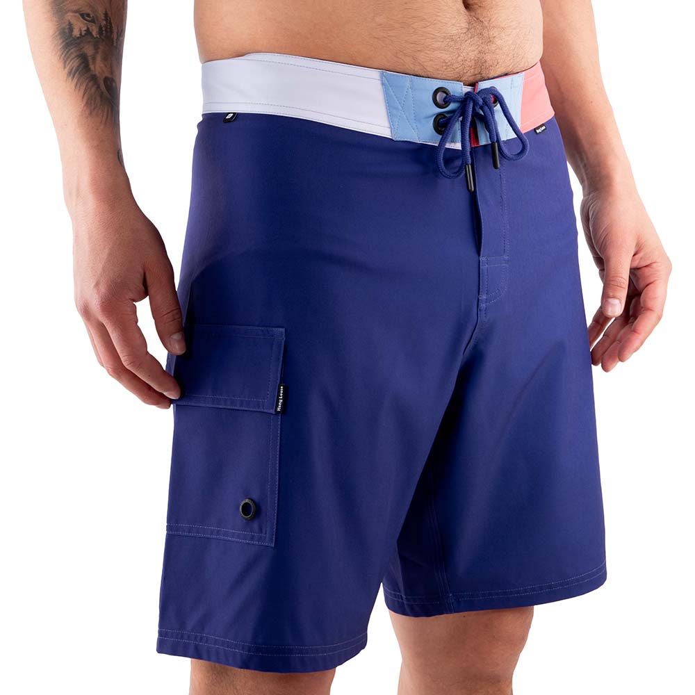 Traje De Baño Hombre Top Azul Hang Loose