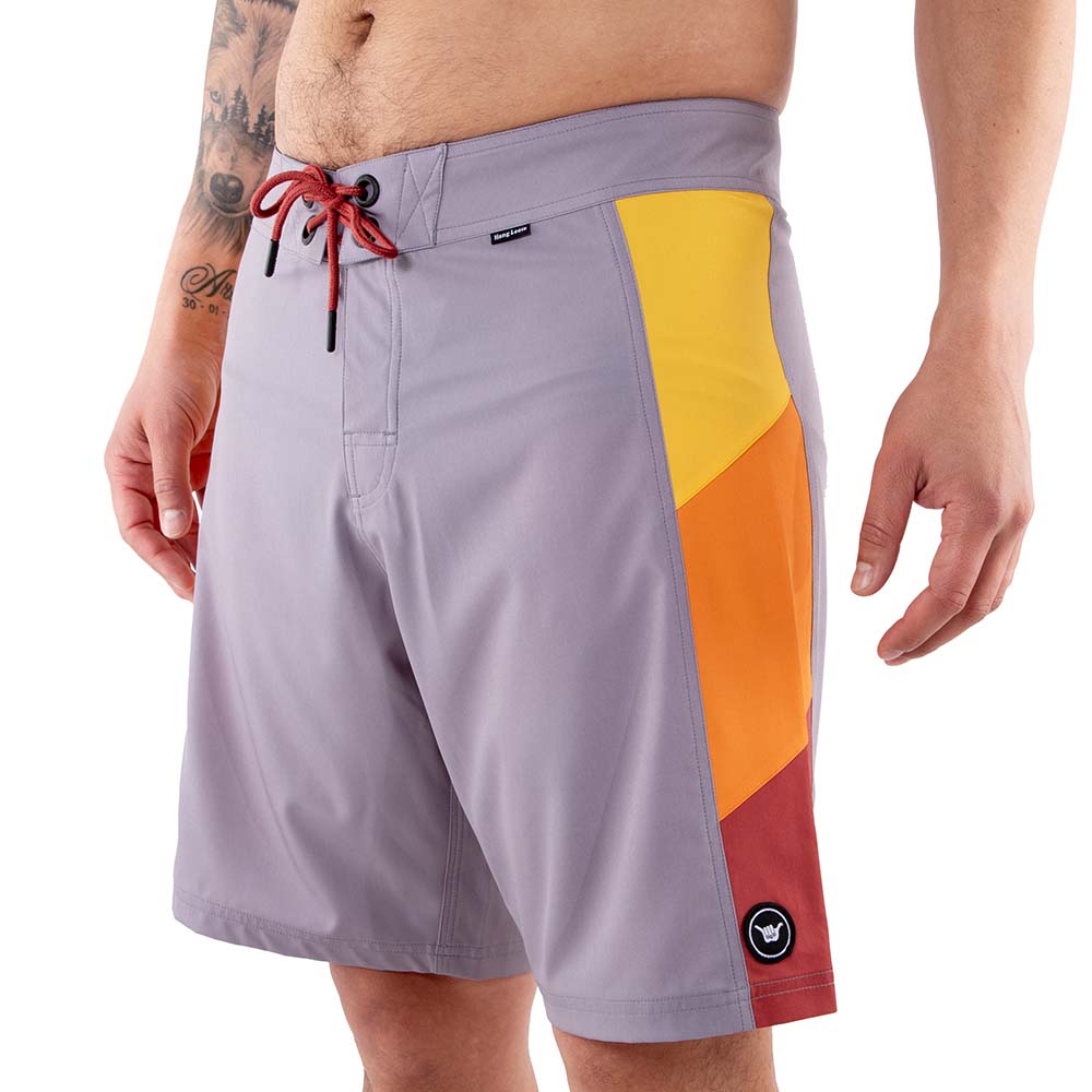 Traje De Baño Hombre Golden Negro Hang Loose