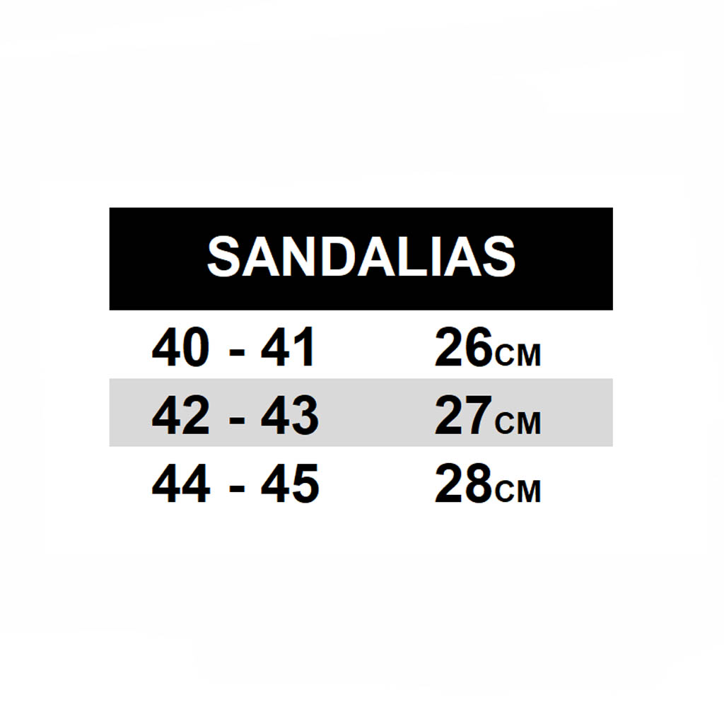 Sandalia Slip On Hombre Gris