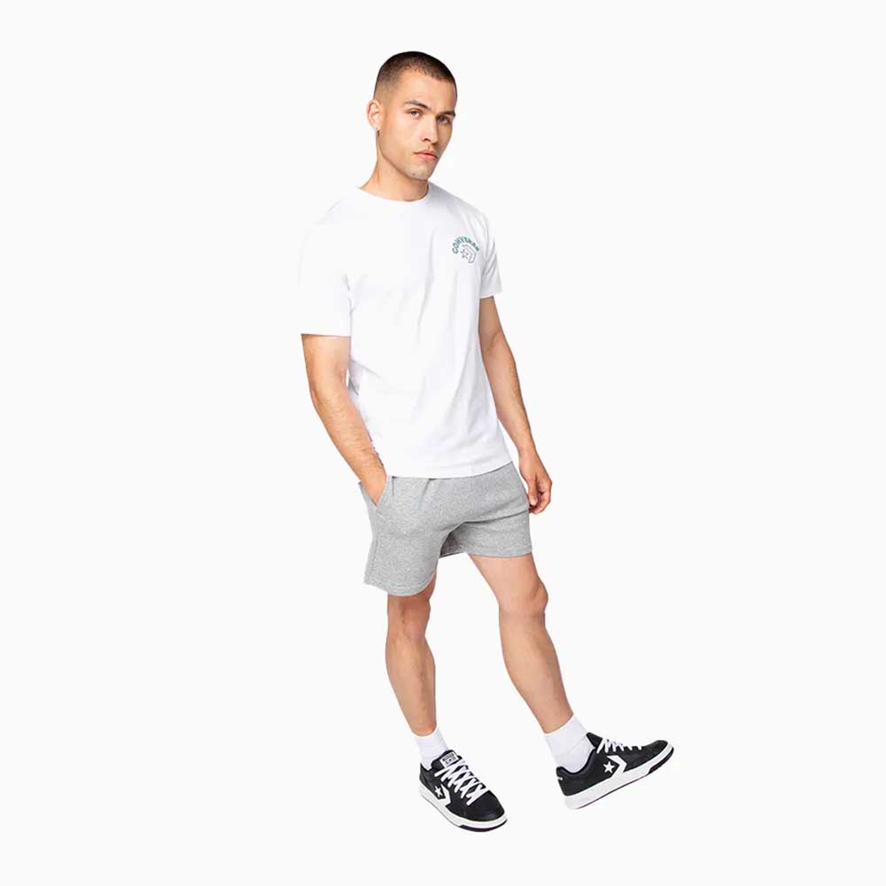 Polera Manga Corta Blanco Art of Utility Topo Converse