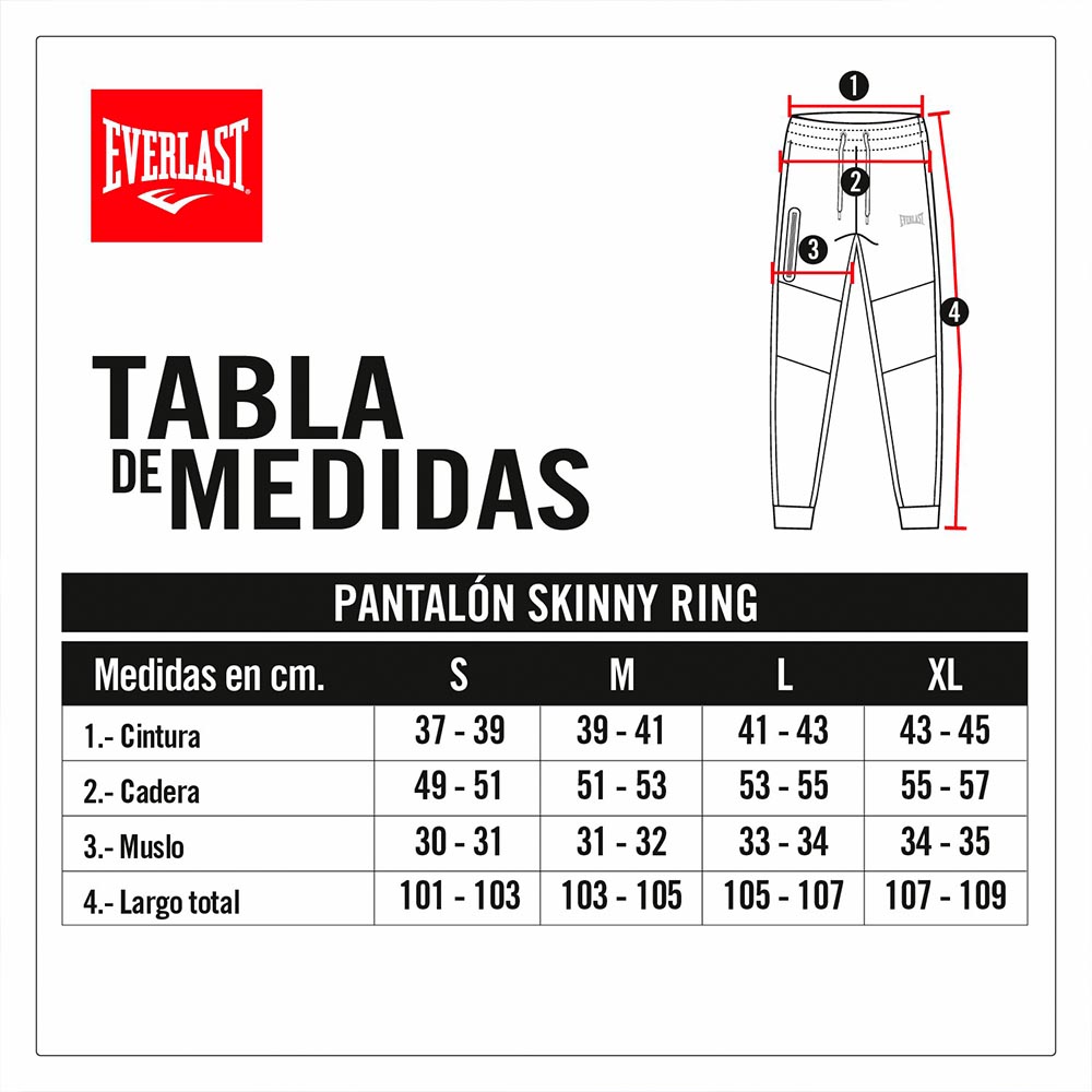 Jogger Hombre Terry Skinny Ring Eve Everlast