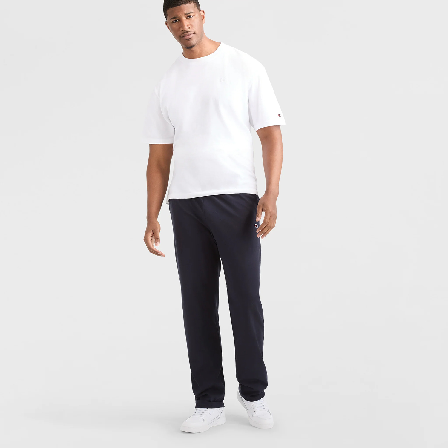 OPEN BOTTOM EVERYDAY COTTON PANT