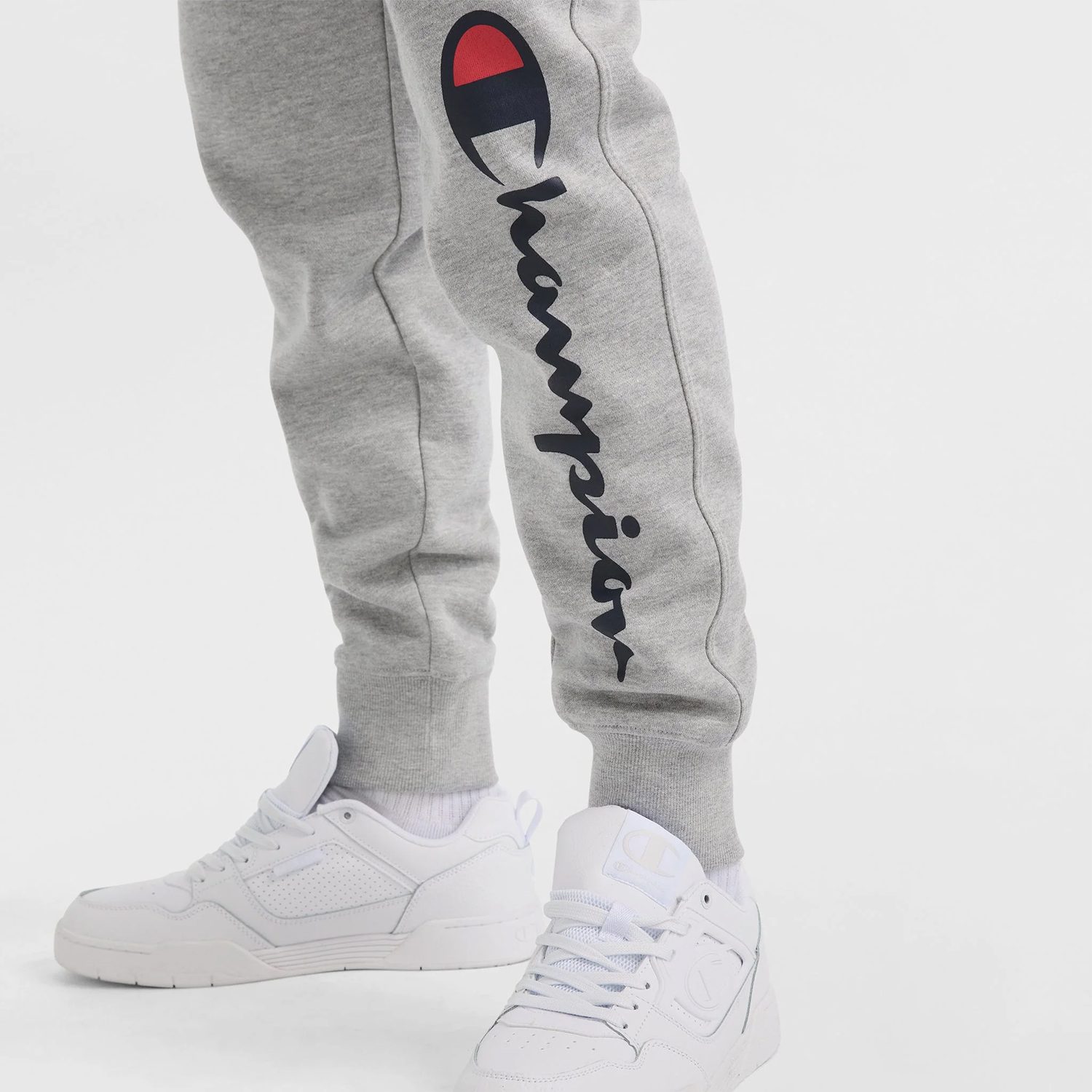 Jogger Hombre Gris Graphic Champion