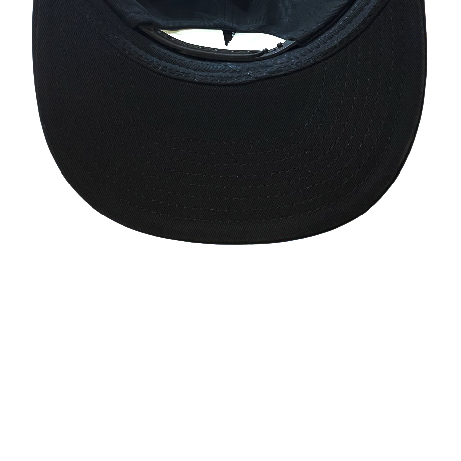 Gorro Jockey Champion BB Snapback 3D Script Negro