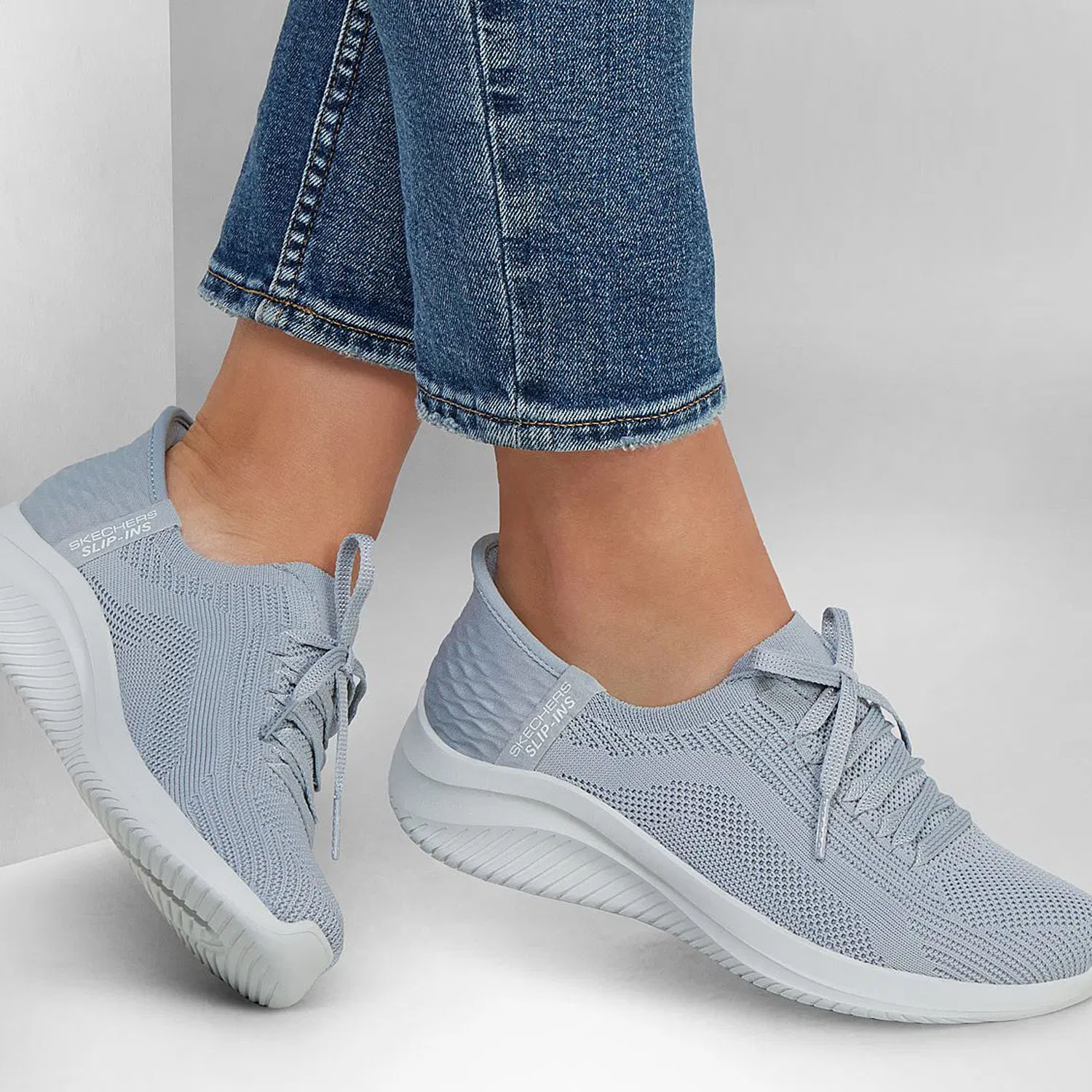 Zapatillas Urbanas Skechers Mujer Slip-ins: Ultra Flex 3.0 149710-GRY