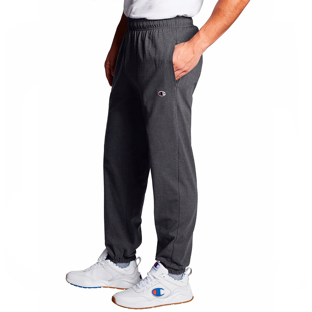 Jogger Hombre Algodón Gris Oxford Champion