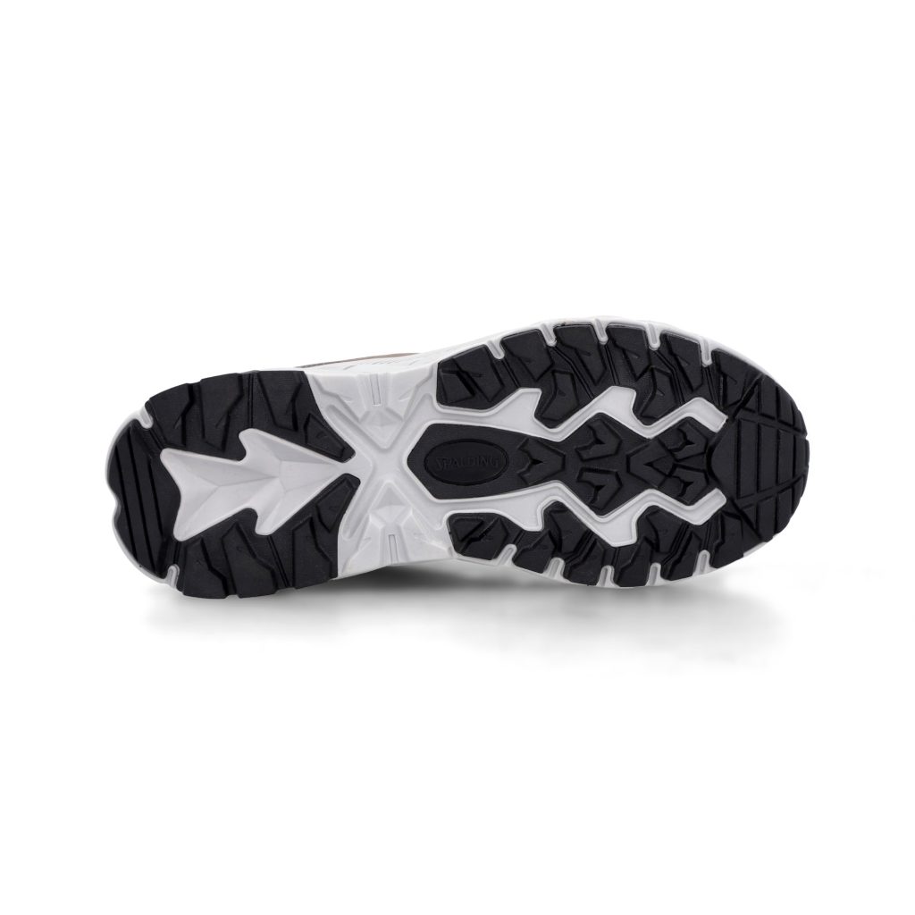 Zapatillas Outdoor Mujer Cliff Gris Negro Spalding