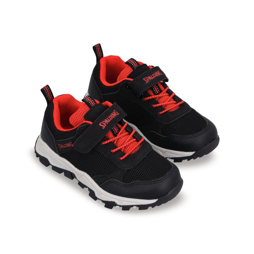 SPL CALZADO OUTDOOR INFANTIL KAYA NEGRO ROJO