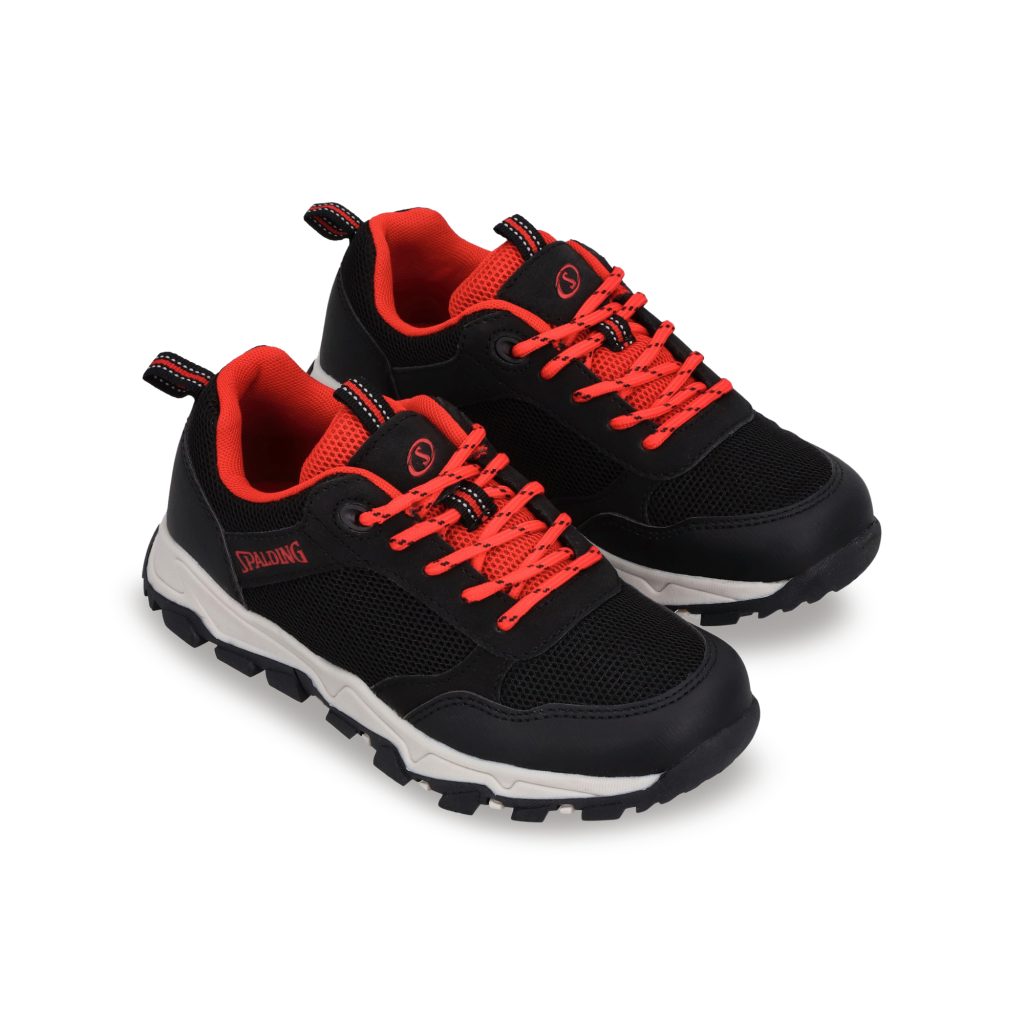 SPL CALZADO OUTDOOR JUNIOR KAYA NEGRO ROJO