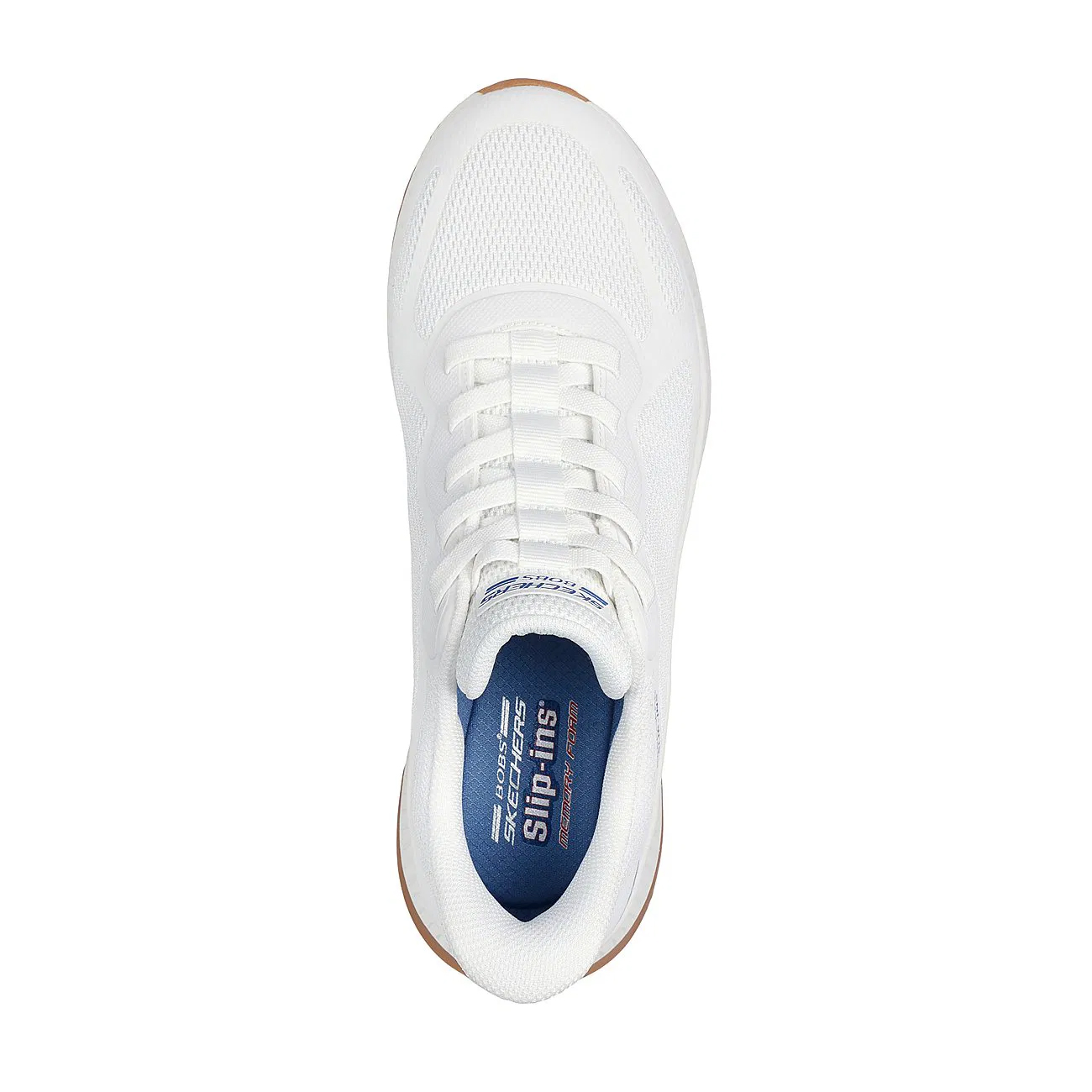 Zapatillas Urbanas Skechers Hombre Bobs Squad 4 118423-WHT