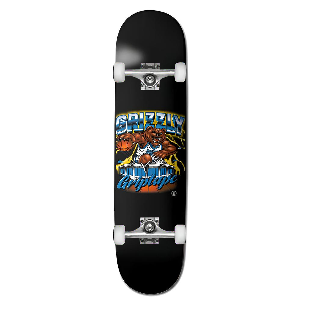 Tabla Skate Completa Grizzly Basketbear 8.0 Grizzly Griptape