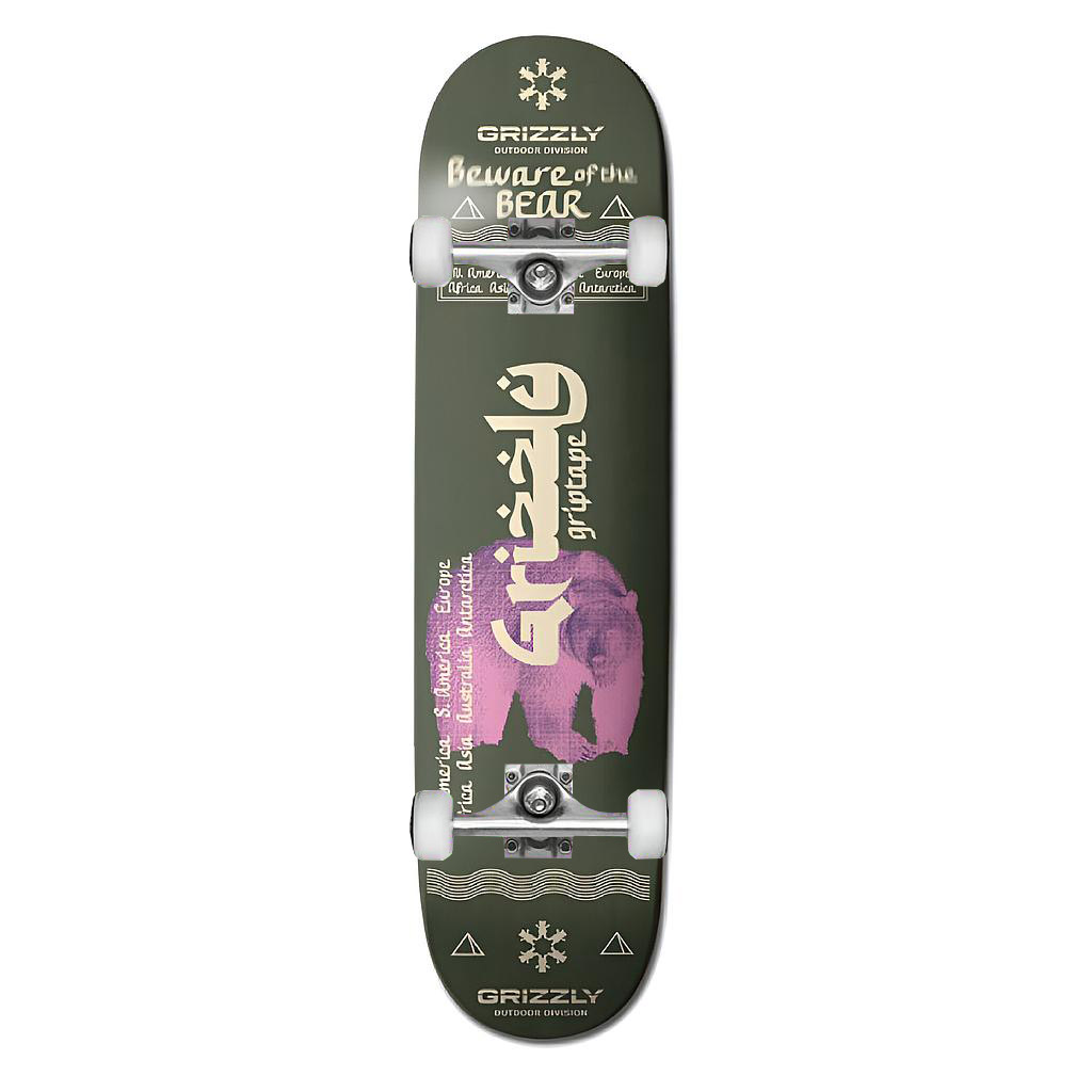 SKATE COMPLETO GRIZZLY ARABIC