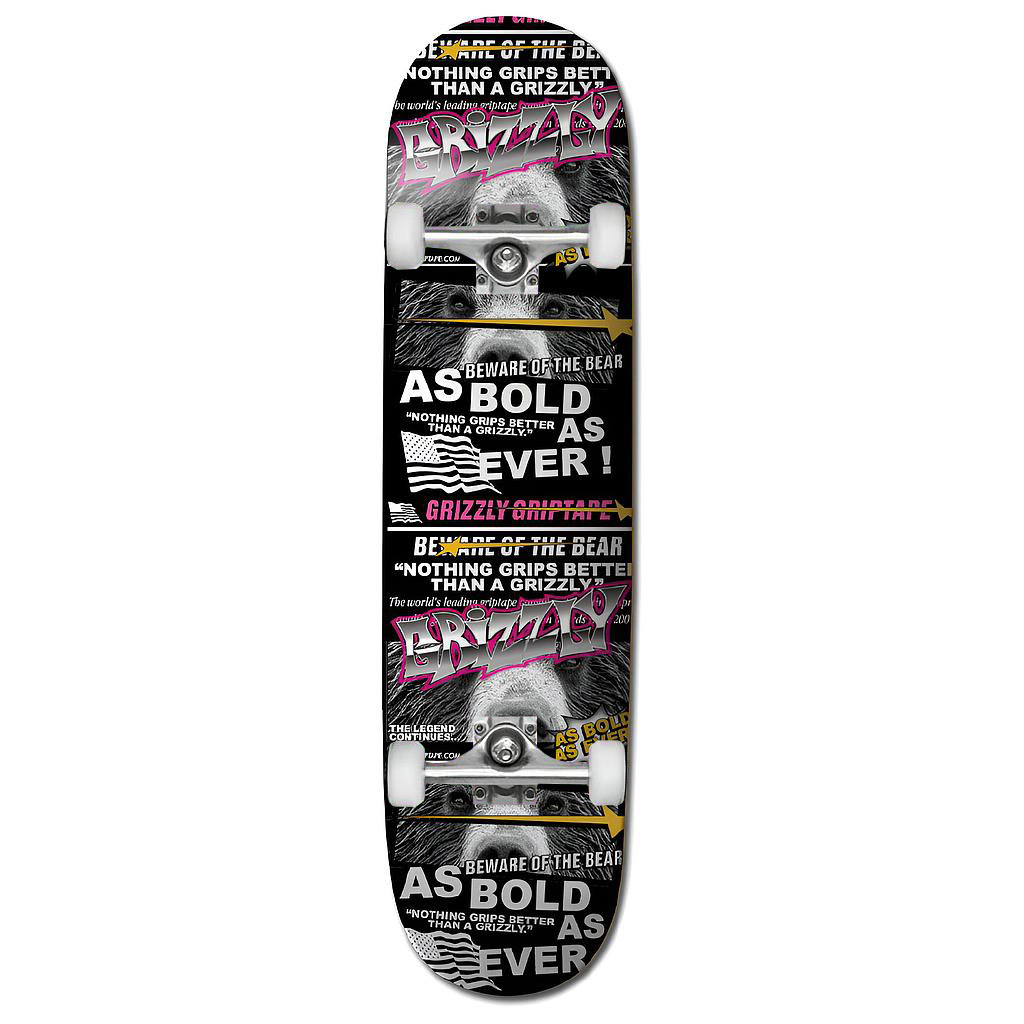 SKATE COMPLETO GRIZZLY AS BOLD AS EVER