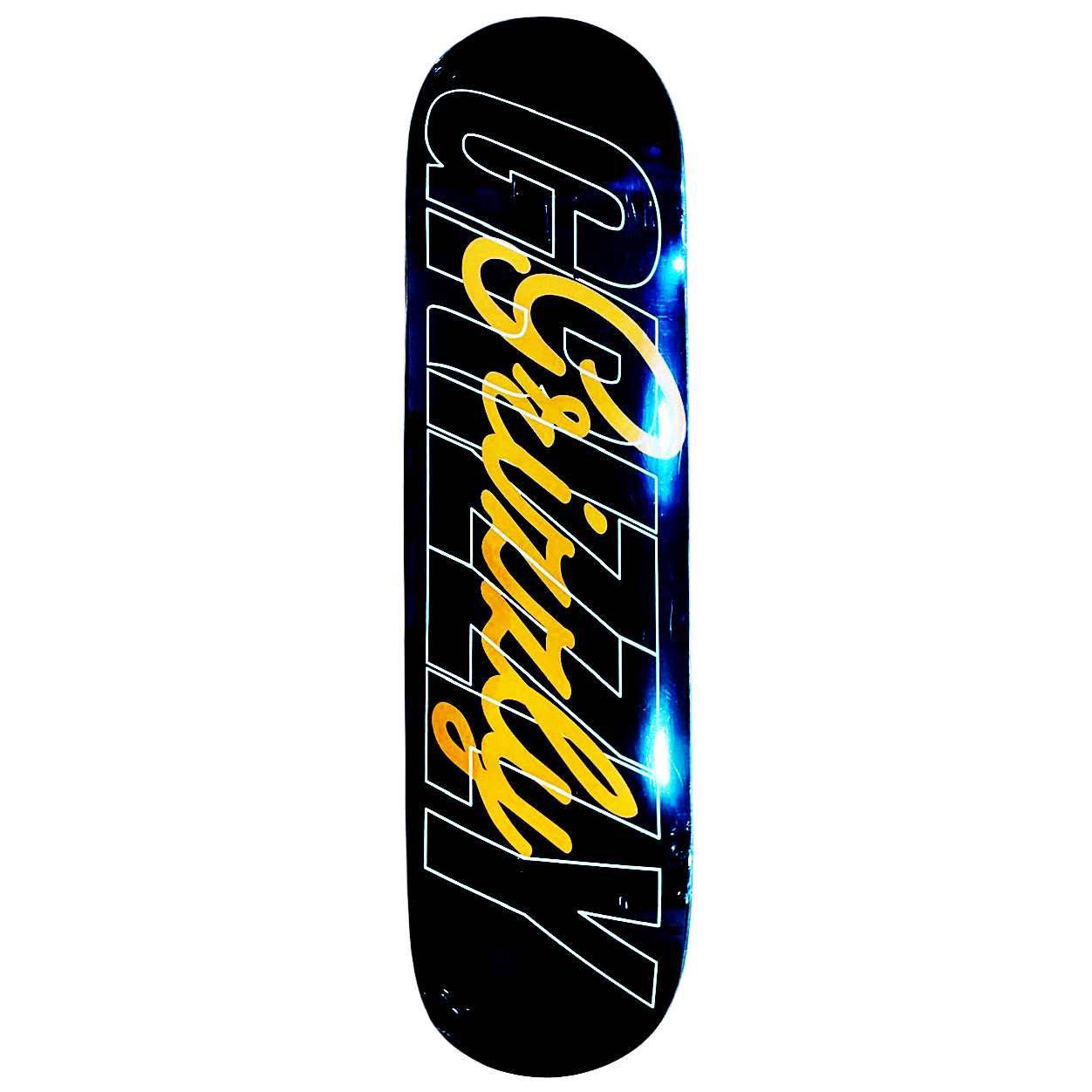 Tabla Skate Deck Black 8.0 Grizzly Griptape