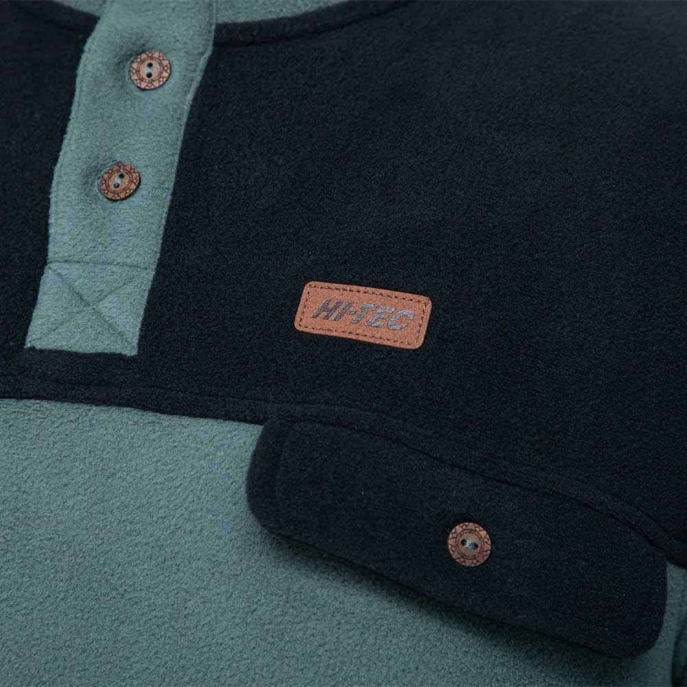 MICROFLEECE HALF BUTTONS