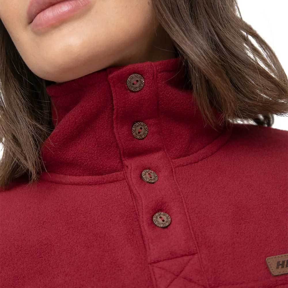 MICROFLEECE HALF BUTTONS