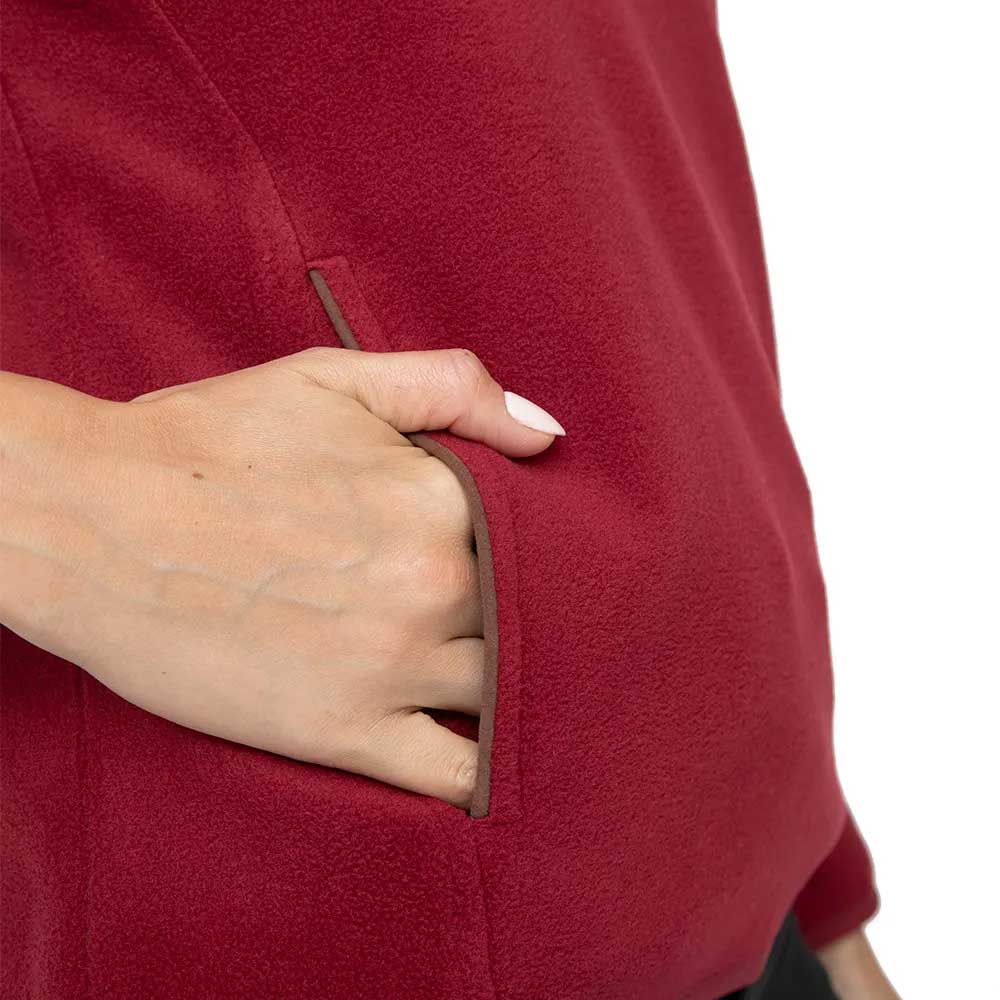 MICROFLEECE HALF BUTTONS