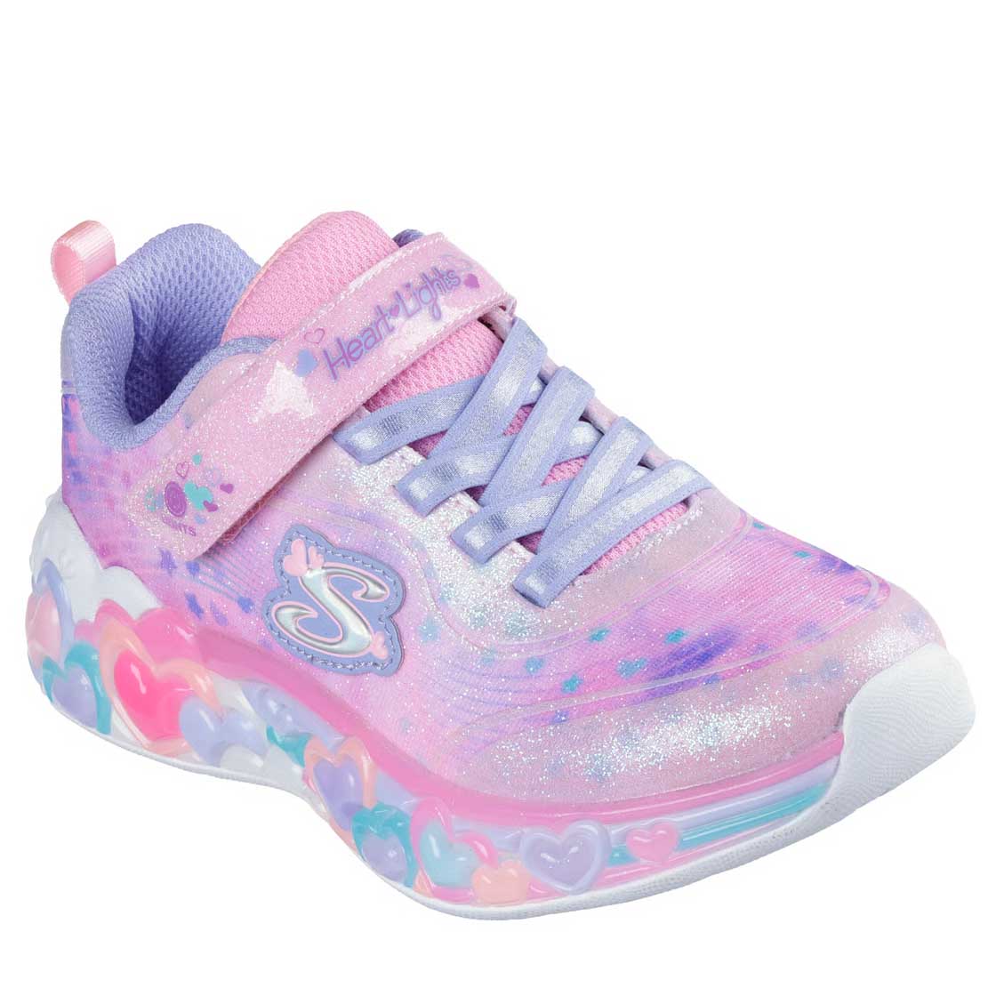 Zapatillas Urbanas Skechers Niña Eternal Heart Lights 302696L-LPMT