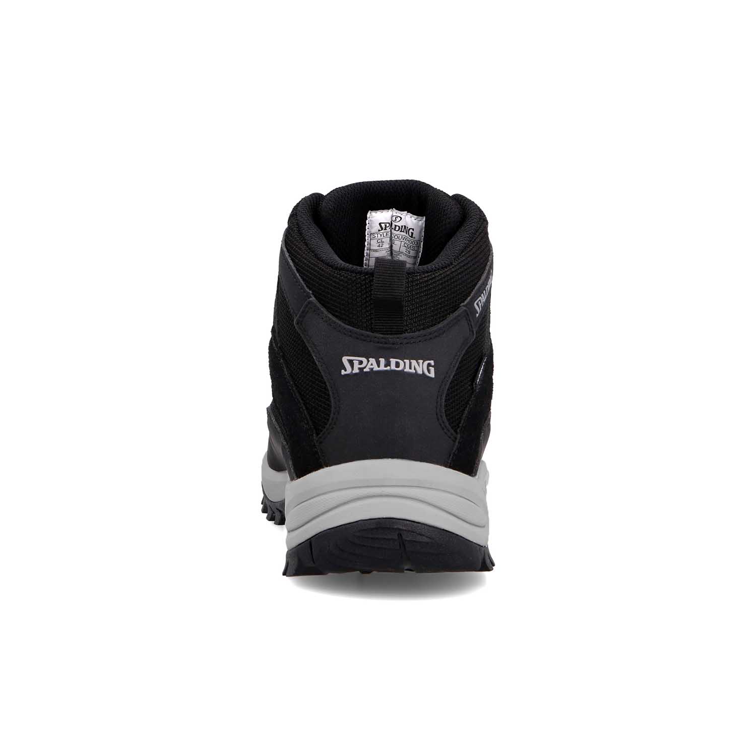 Zapatillas Waterproof Spalding Hombre Fog Negro