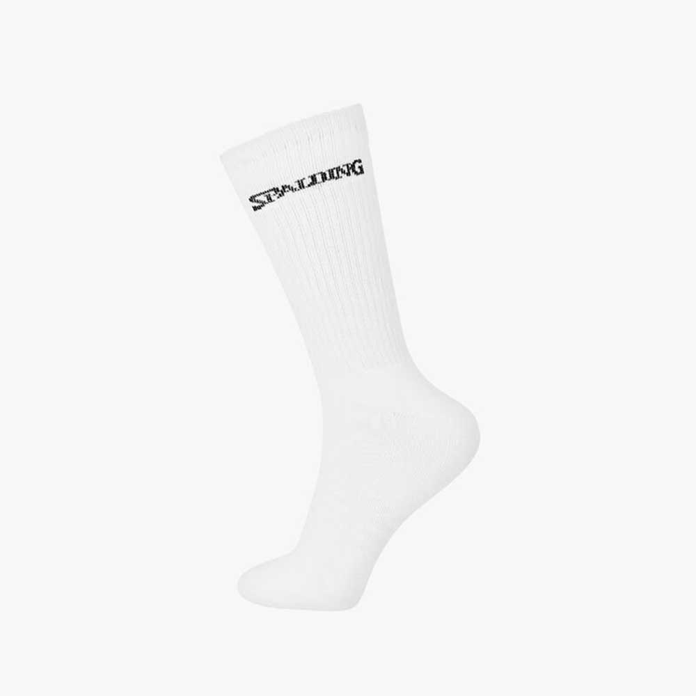 Tripack Calcetines Largos Blancos Spalding 40-45