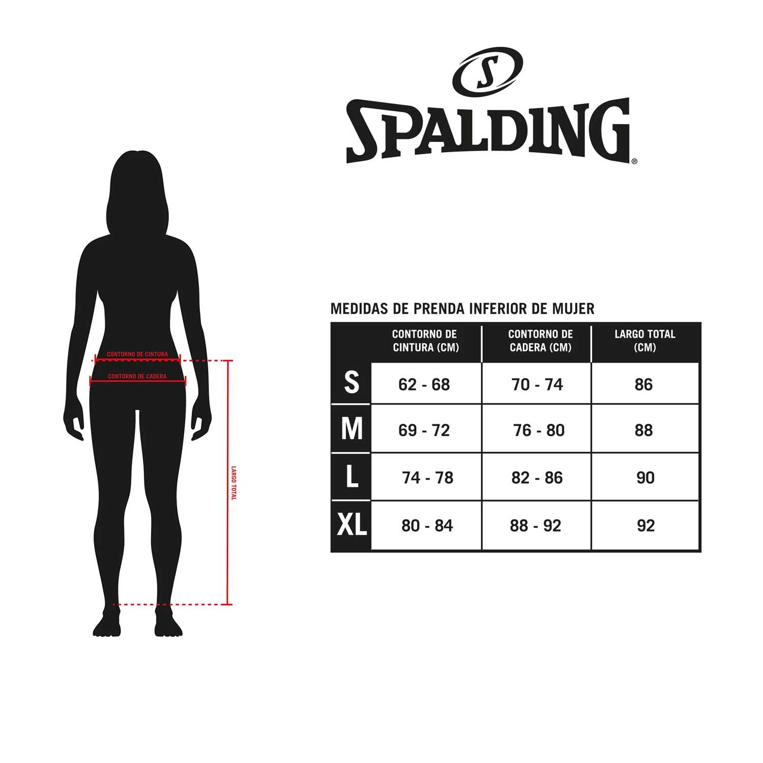 Primera Capa Inferior Long Leg Mujer Spalding